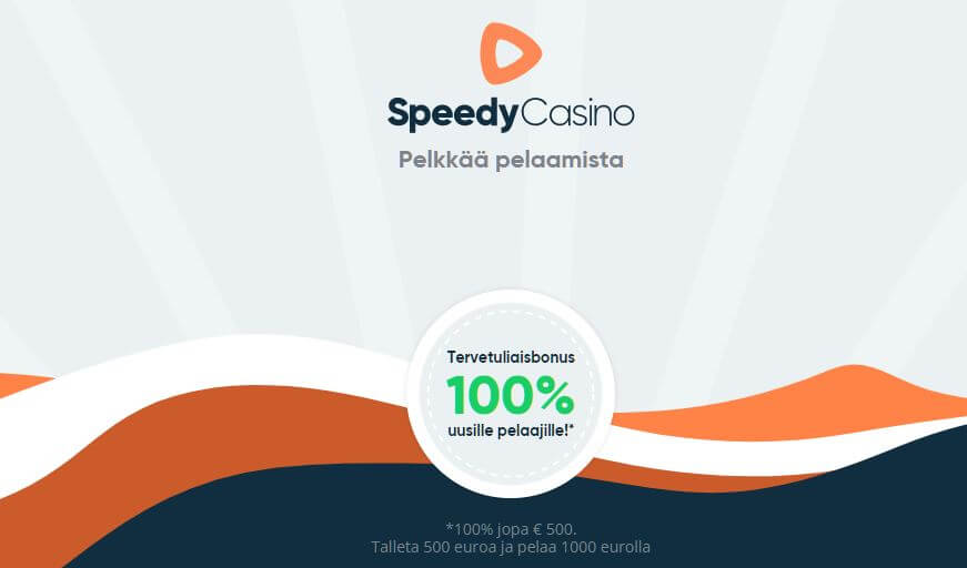speedy casino bonus nyt 100%
