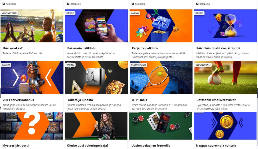 tarjoukset ja kampanjat
