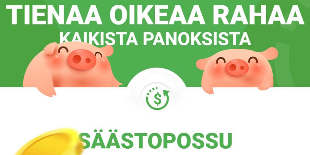 käteispalautus piggy bang kasinolla