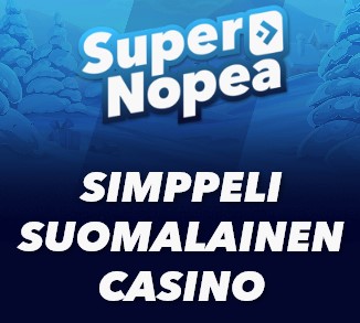 supernopea kasino mainos