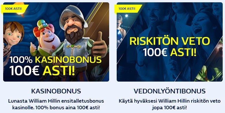 william hill eu tarjoukset
