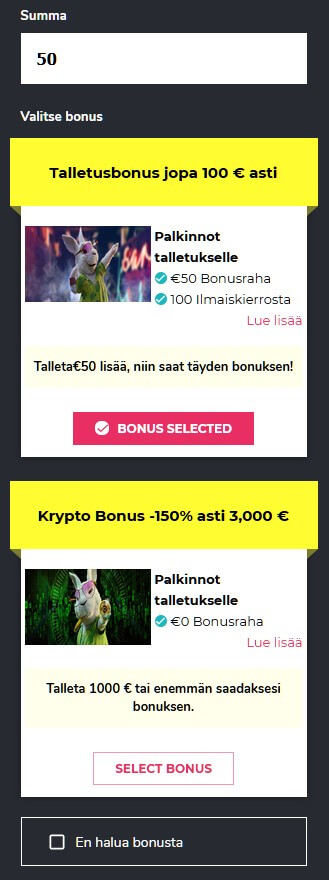 supremo bonus