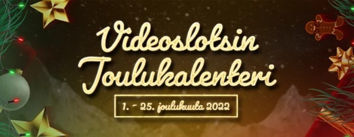 videoslotsin joulukalenteri 2022