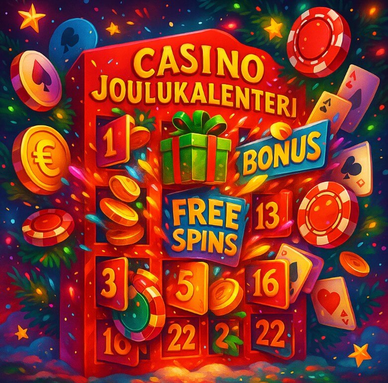 casino joulukalenteri 2025